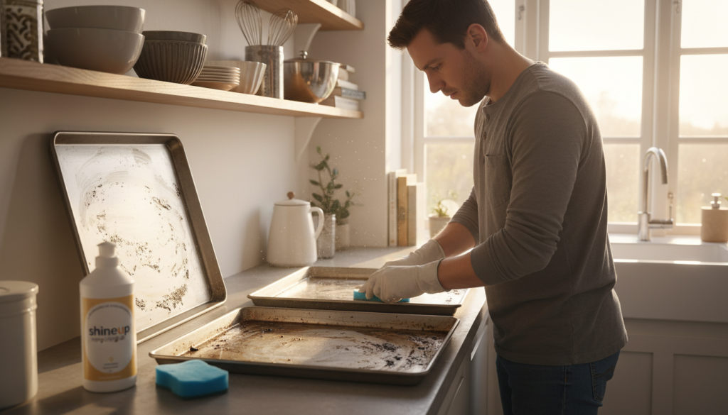 rengøring bageplader rengøring bageplader